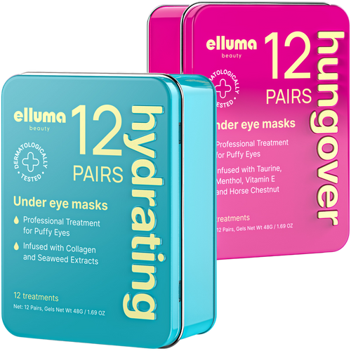 Late Night Mix Duo — hungover + hydrating tins with hydrogel patches